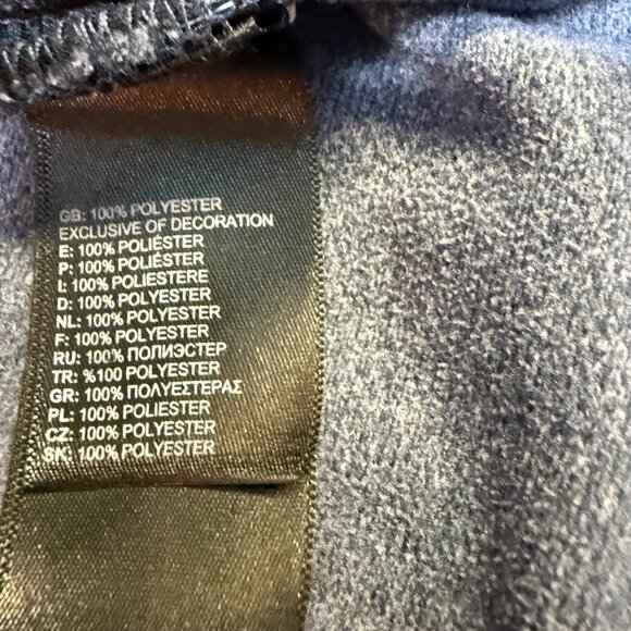 The North Face Women’s Cinder Zip-Up Hoodie XL Blue/Gray EUC - Picture 5 of 9